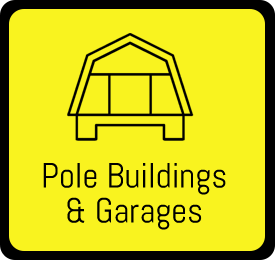 pole buildings and garages